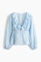 selected Light Blue/Polka Dot