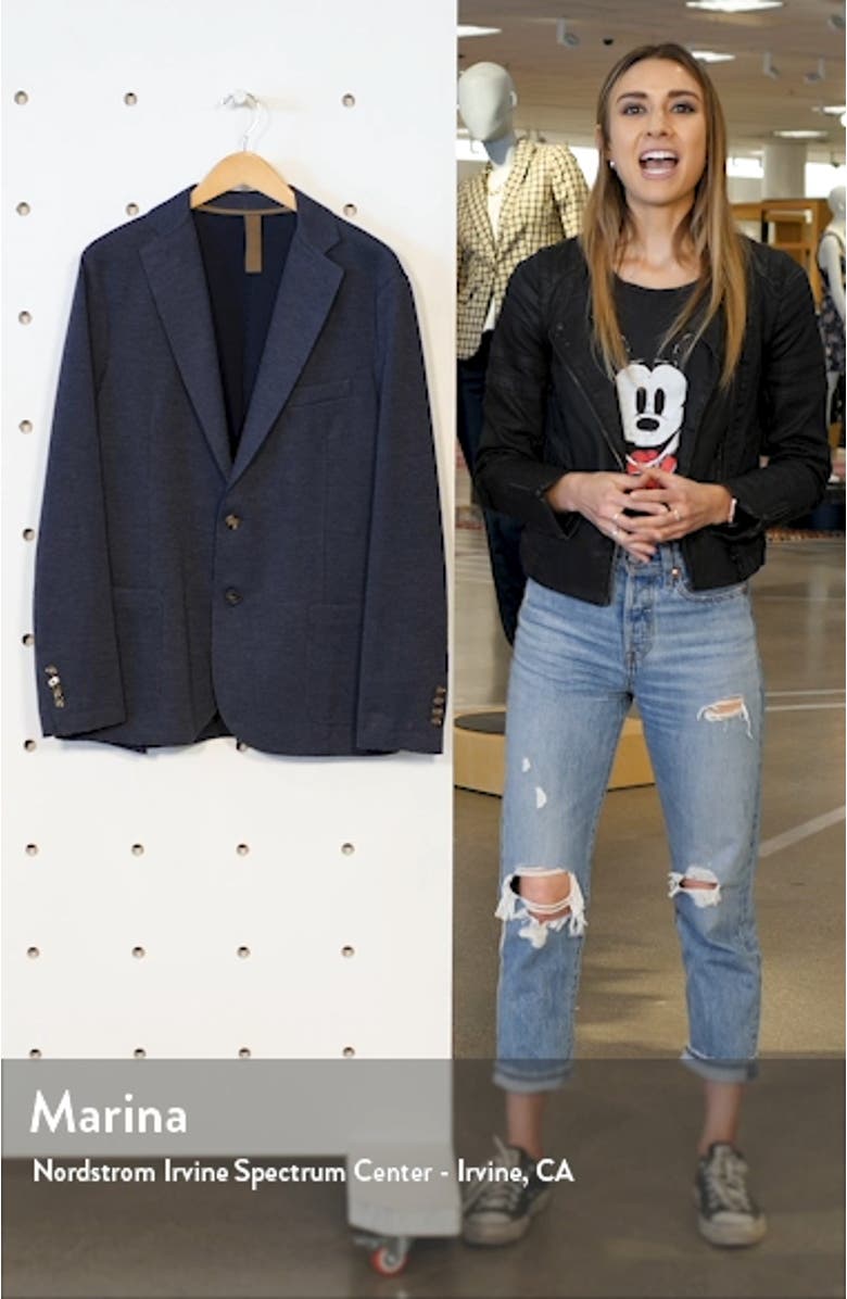 Slim Fit Jersey Sport Coat, sales video thumbnail
