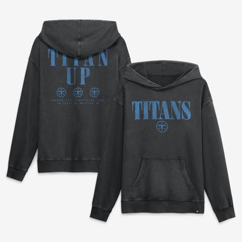 Men's Fanatics Black Tennessee Titans Relaxed Intense Rivalry French Terry Hoodie