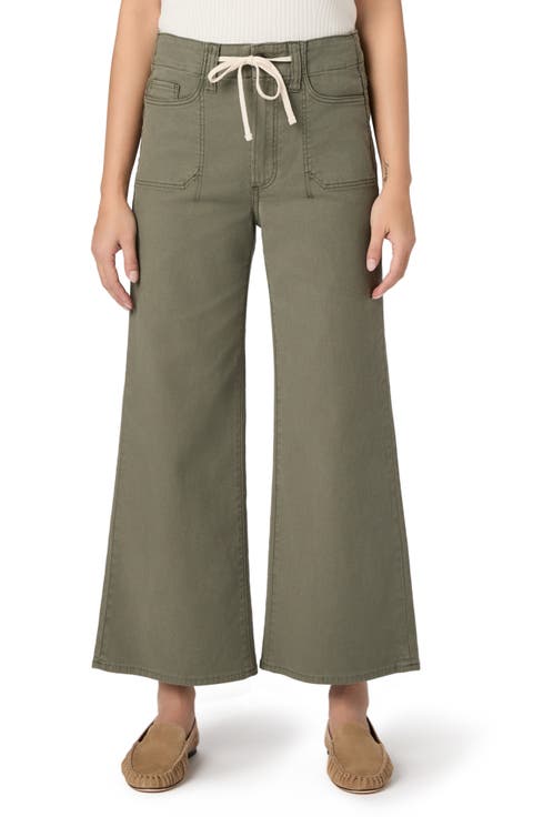 Ari Drawstring Wide Leg Pants