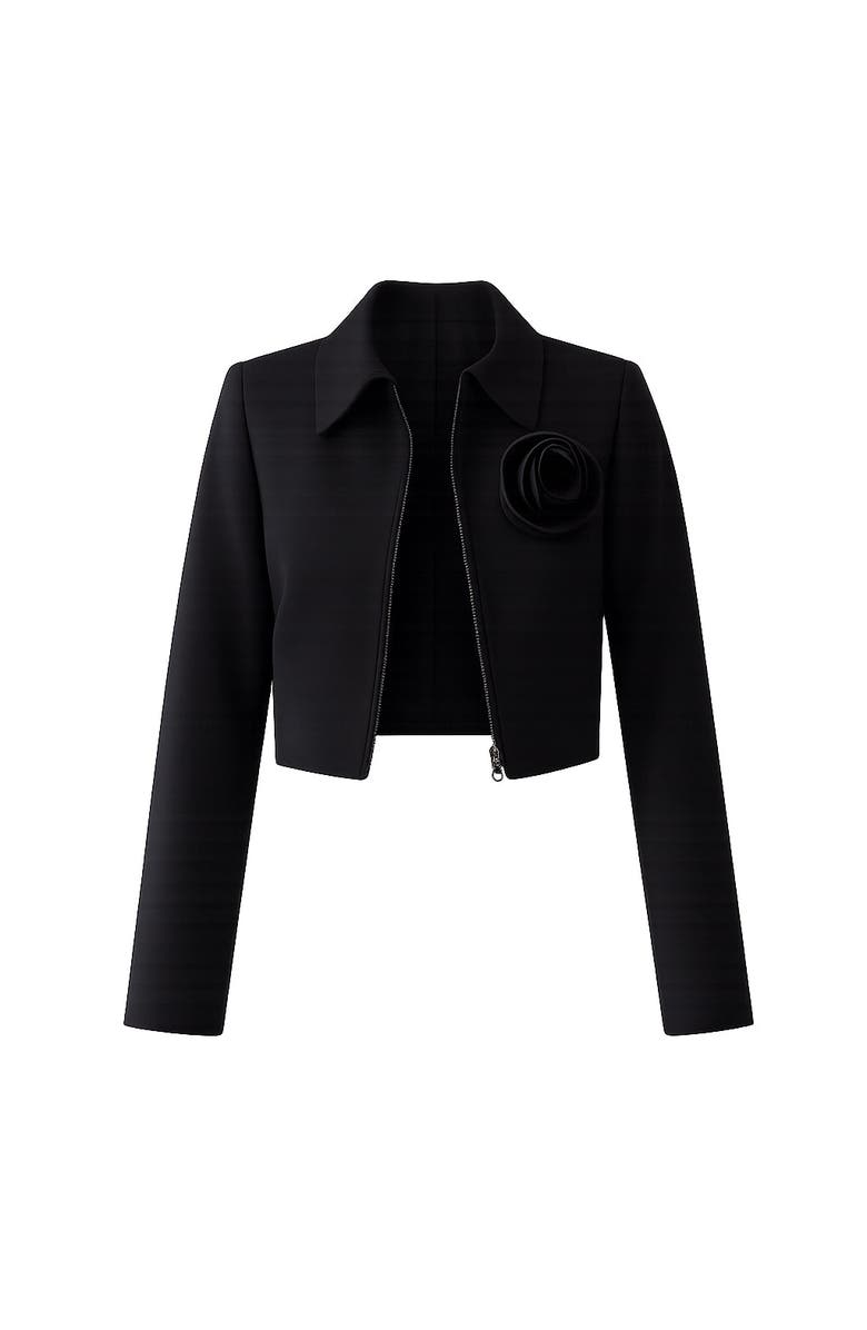 Exquise Ares Jacket, Alternate, color, Black