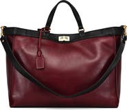 OLD TREND Ixia Genuine Leather Jet Set Travel Tote