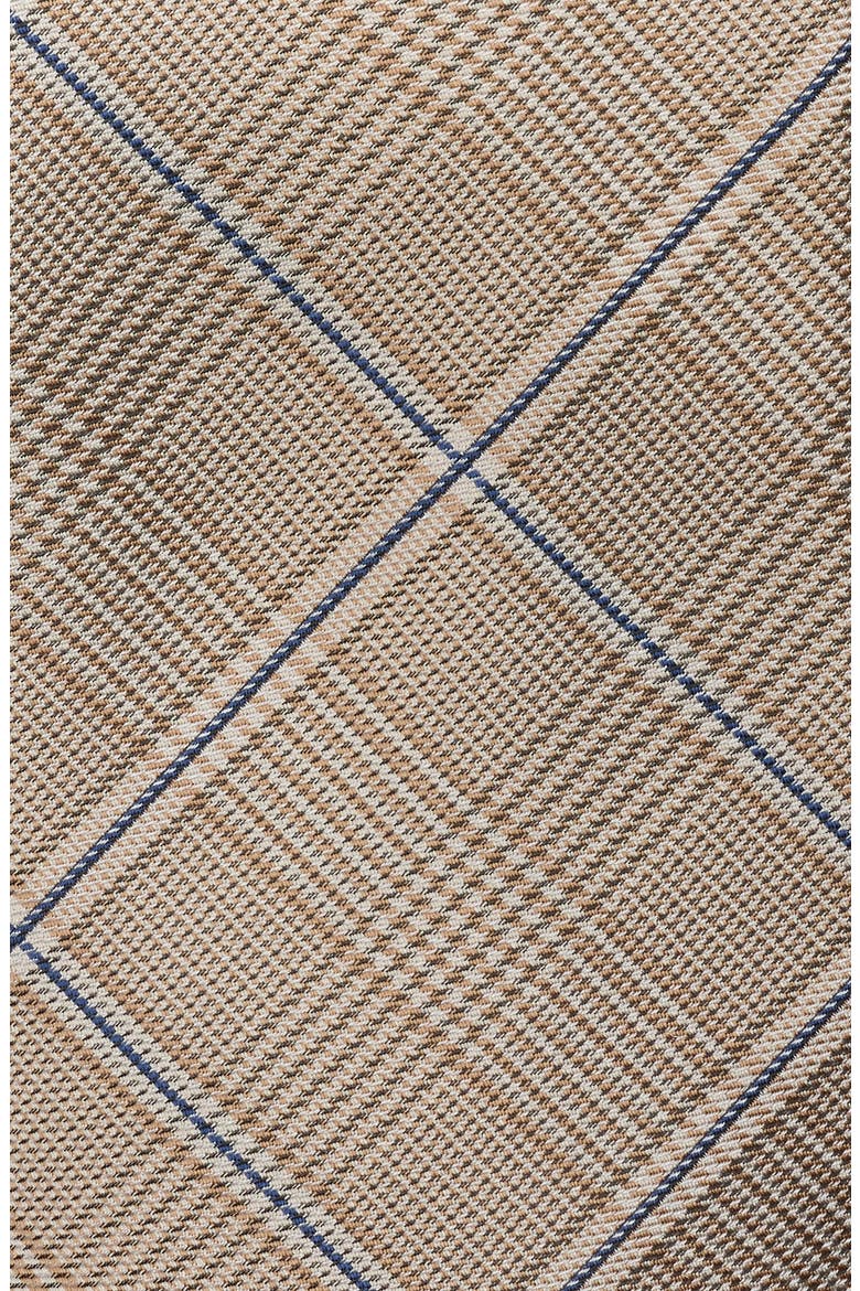 Edina Plaid Tie, Alternate, color, TAUPE