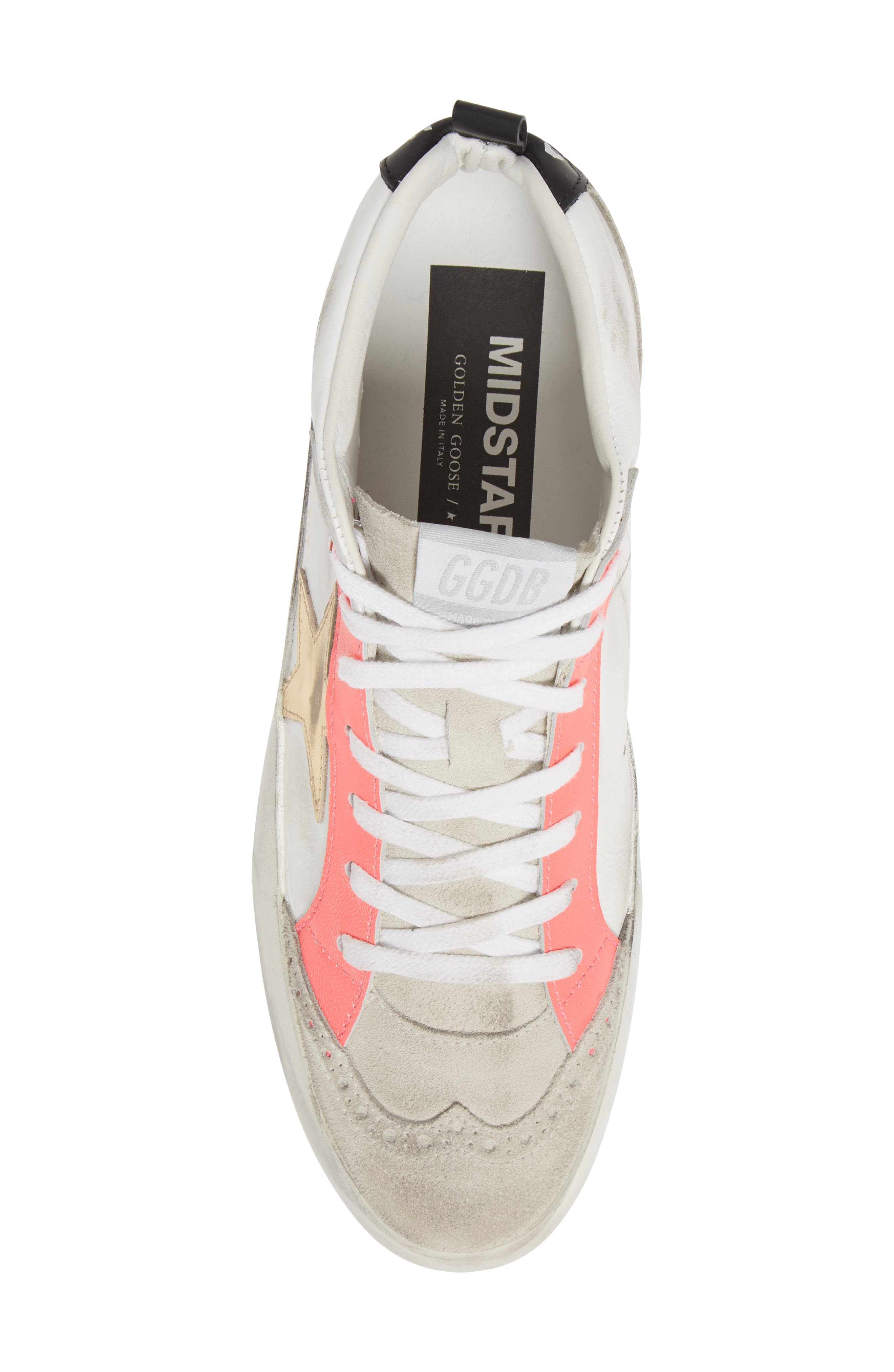 Golden Goose Mid Star Sneaker, Alternate, color, 