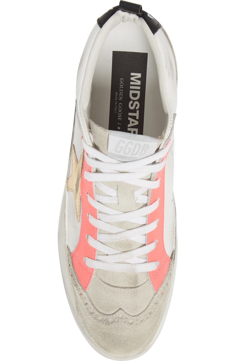 Golden Goose Mid Star Sneaker, Alternate, color,