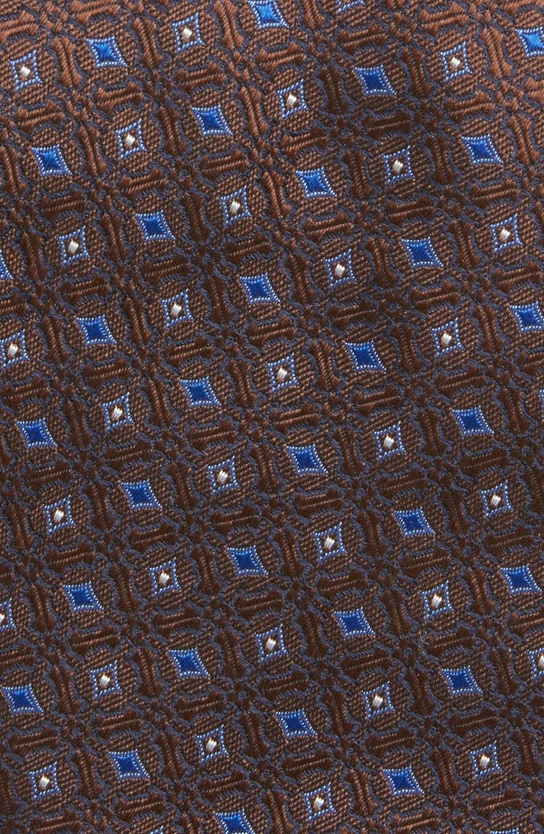 Canali Medallion Silk Tie, Alternate, color, 