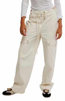 Free People Park Ave Cotton Cargo Pants