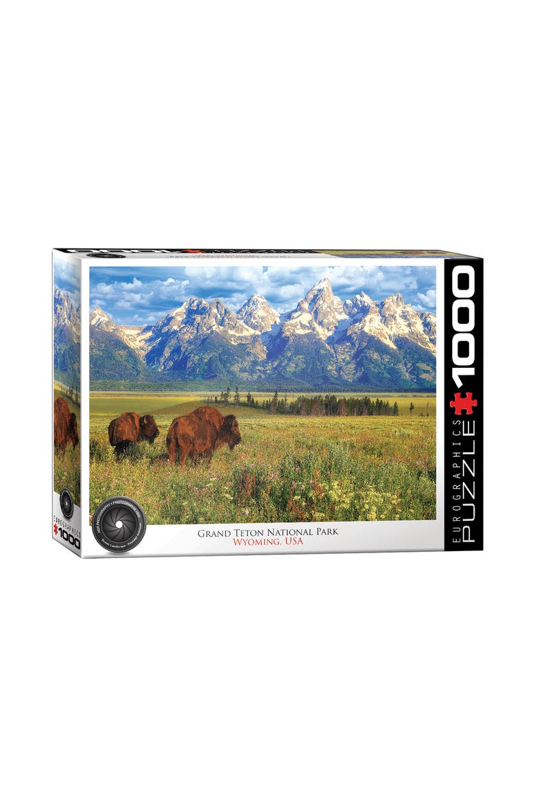 Grand Teton National Park Puzzle, 1000 Pieces, Main, color, Multicolored