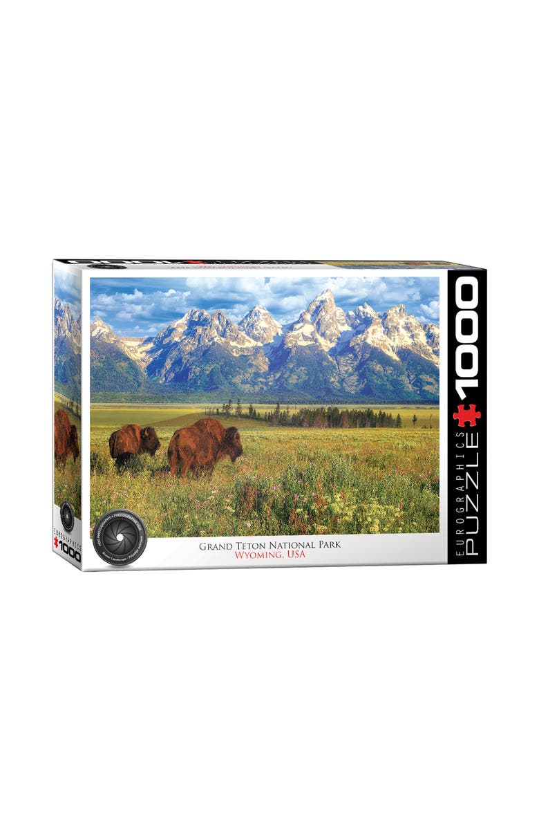 Eurographics Grand Teton National Park Puzzle, 1000 Pieces, Main, color, Multicolored