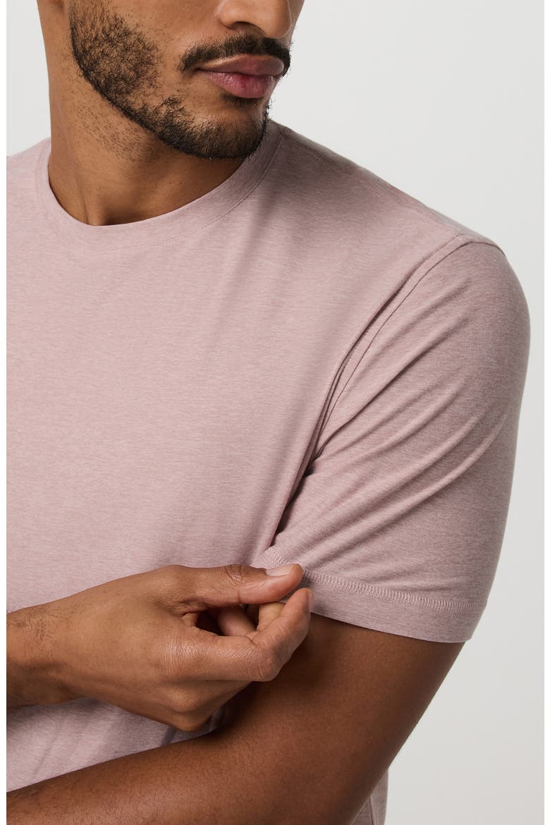 Strato Tech T-Shirt, Alternate, color, FADED ROSE HEATHER
