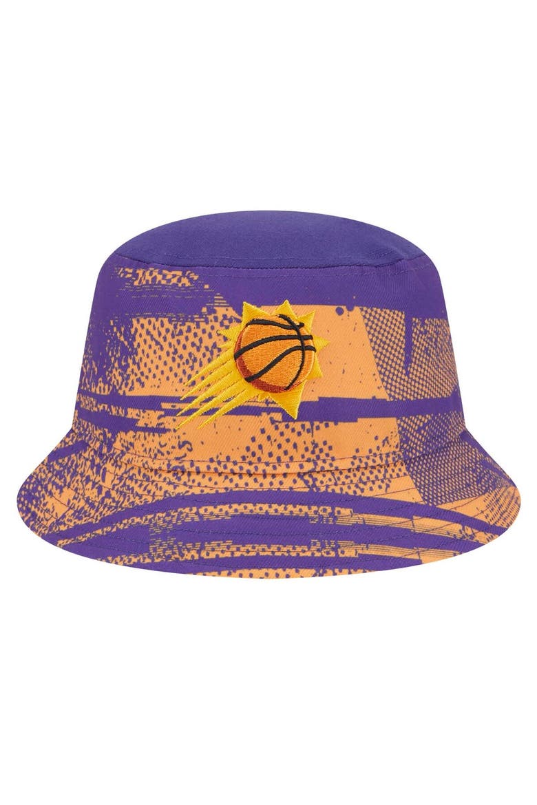 Men's New Era  Purple/Orange Phoenix Suns Tip-Off Bucket Hat, Alternate, color, Purple