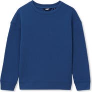Lands' End Kids Relaxed Fit Fleece Crewneck Sweatshirt