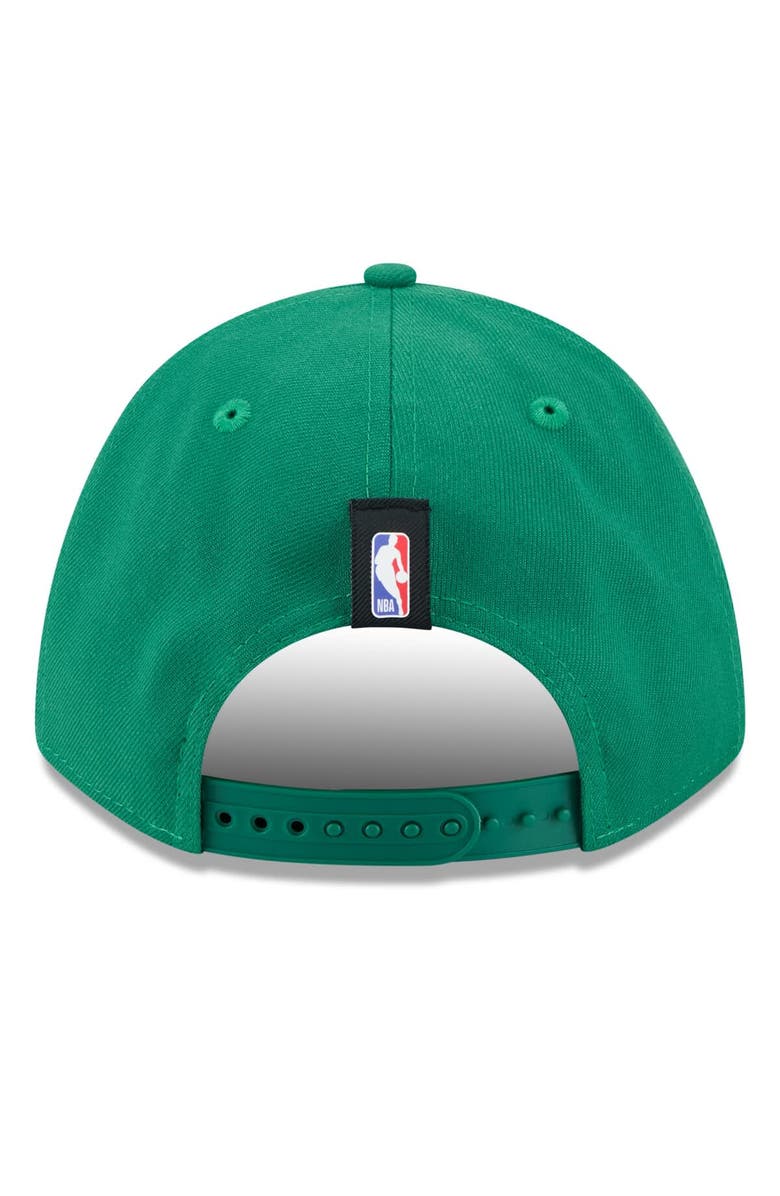 New Era Men's New Era Kelly Green Boston Celtics 2025 NBA Draft M-Crown A-Frame 9FORTY Adjustable Hat, Alternate, color, Kelly Green