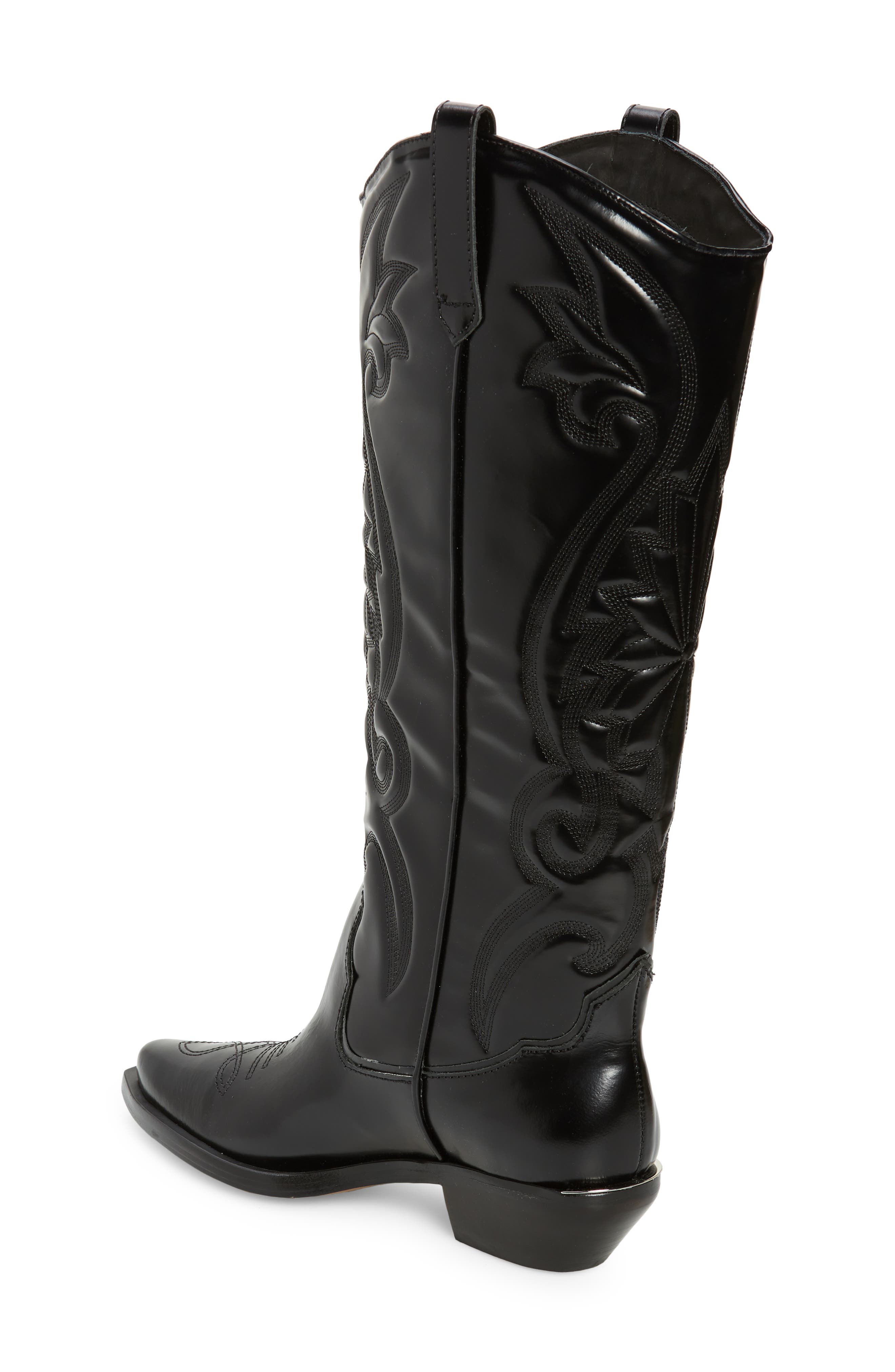 Schutz Zachy Up Western Boot, Alternate, color, 