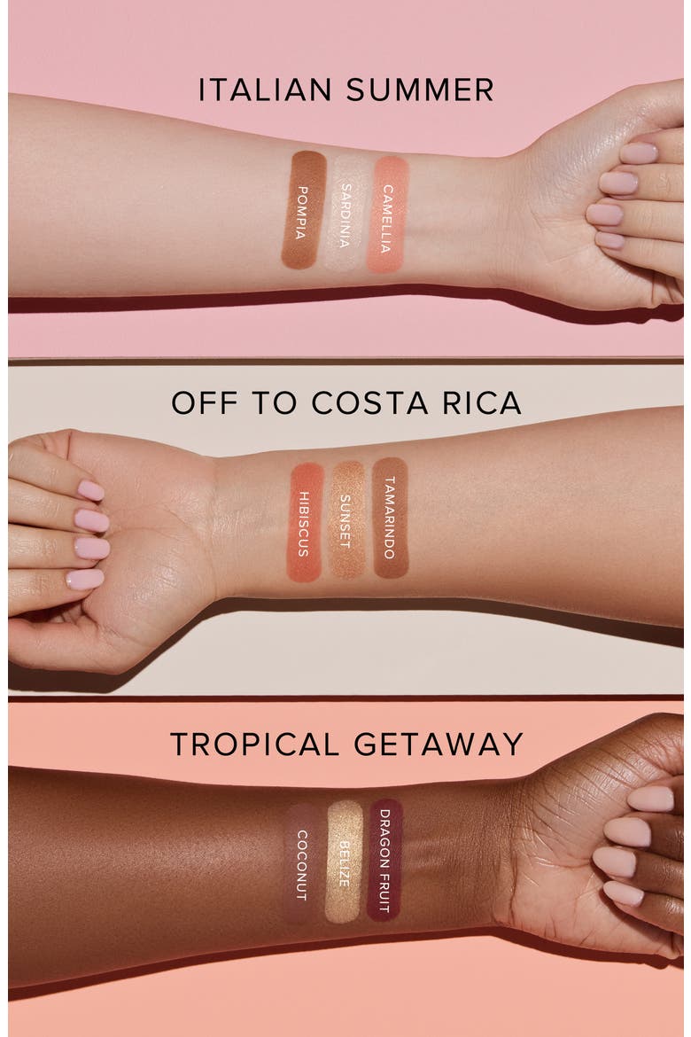 Face Palette, Alternate, color, OFF TO COSTA RICA
