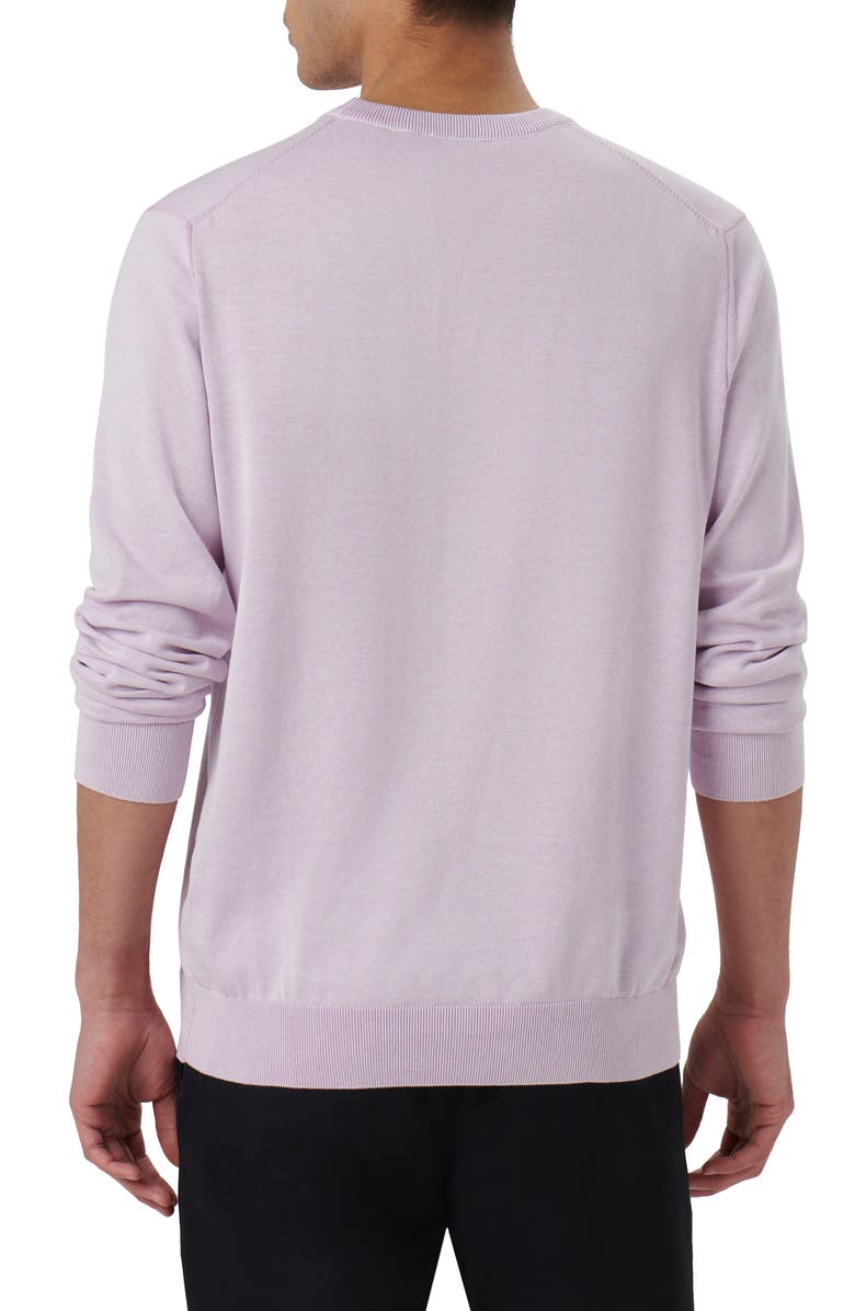 Bugatchi Mélange Cotton Sweater, Alternate, color, 