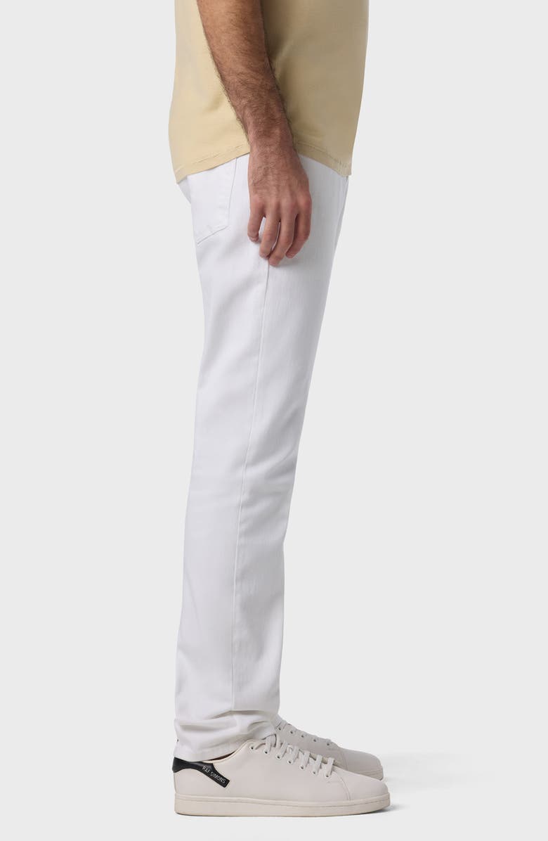 Hudson Jeans Blake Slim Straight Leg Jeans, Alternate, color, White