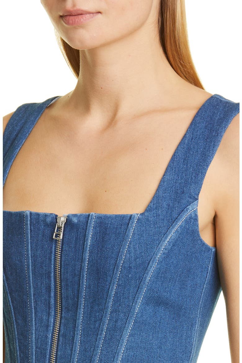 Cindy Denim Corset, Alternate, color, MEDIUM WASH