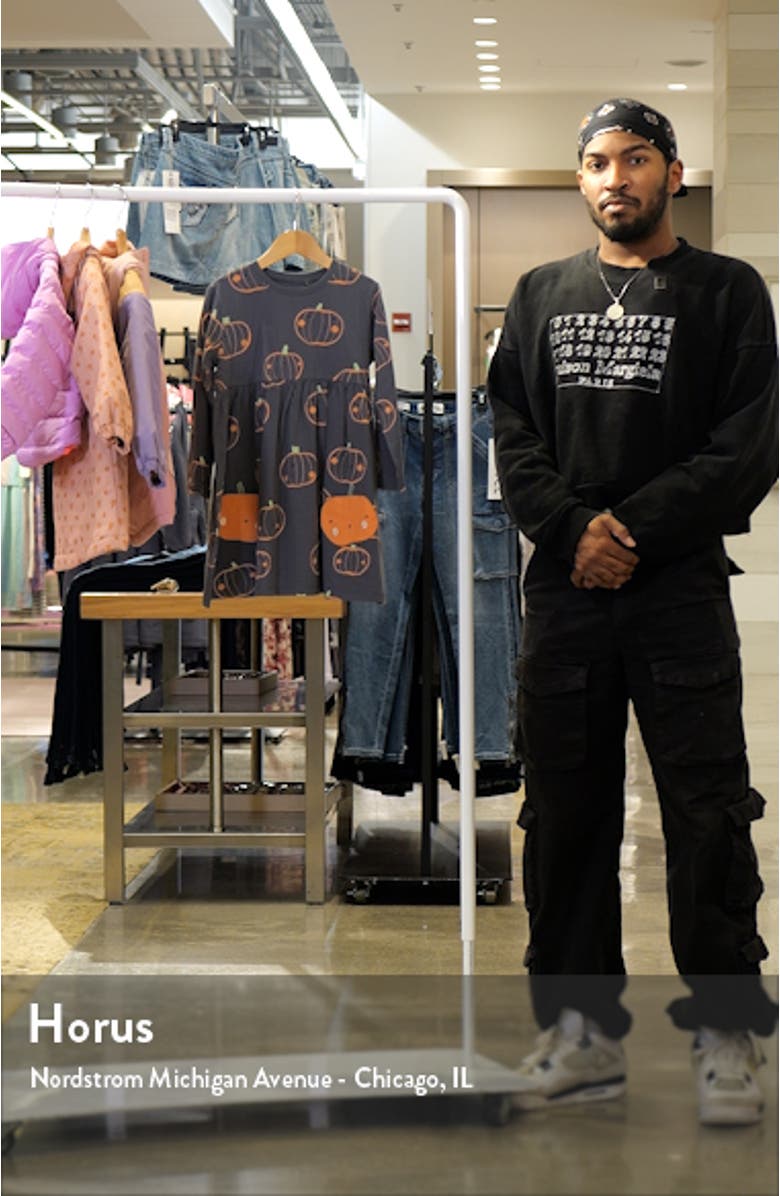 Kids' Pumpkin Pocket Dress, sales video thumbnail