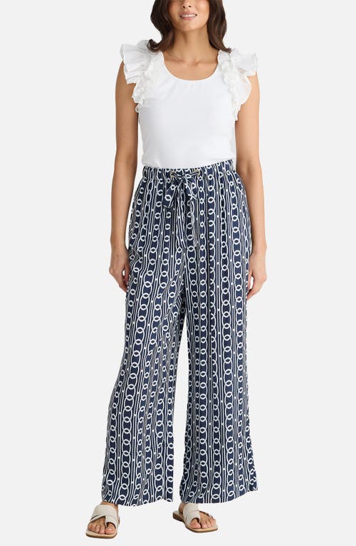 Brave + True Brave+true Astrid Print Wide Leg Pants
