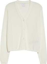Eleventy Micro Sequin Silk & Cotton Cardigan