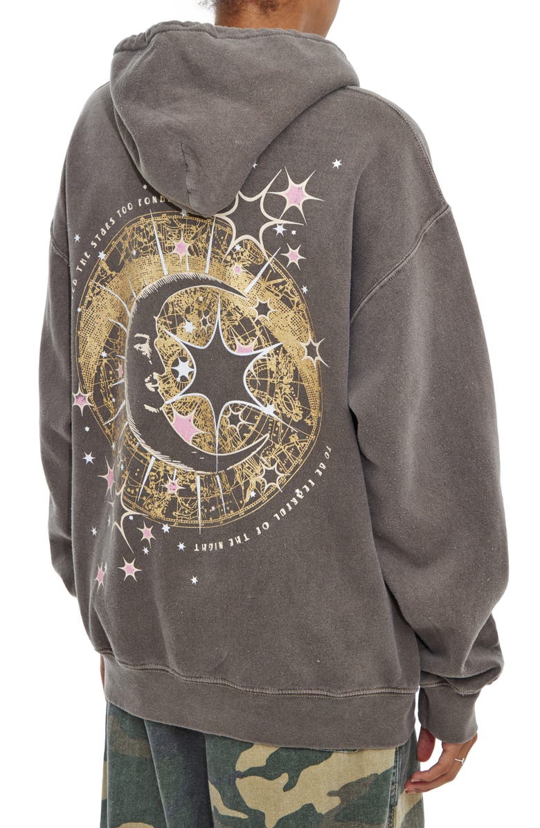 BDG Urban Outfitters Celestial Graphic Hoodie, Alternate, color,