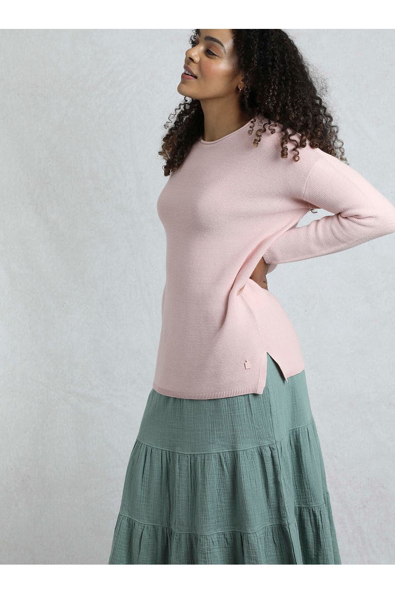 Dalla Knitted Crew Neck Jumper, Alternate, color, Pink