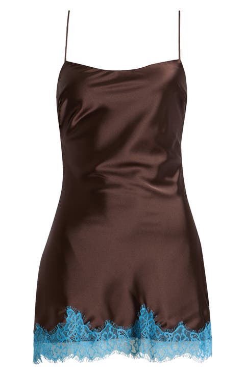 Makalia Lace Trim Minidress