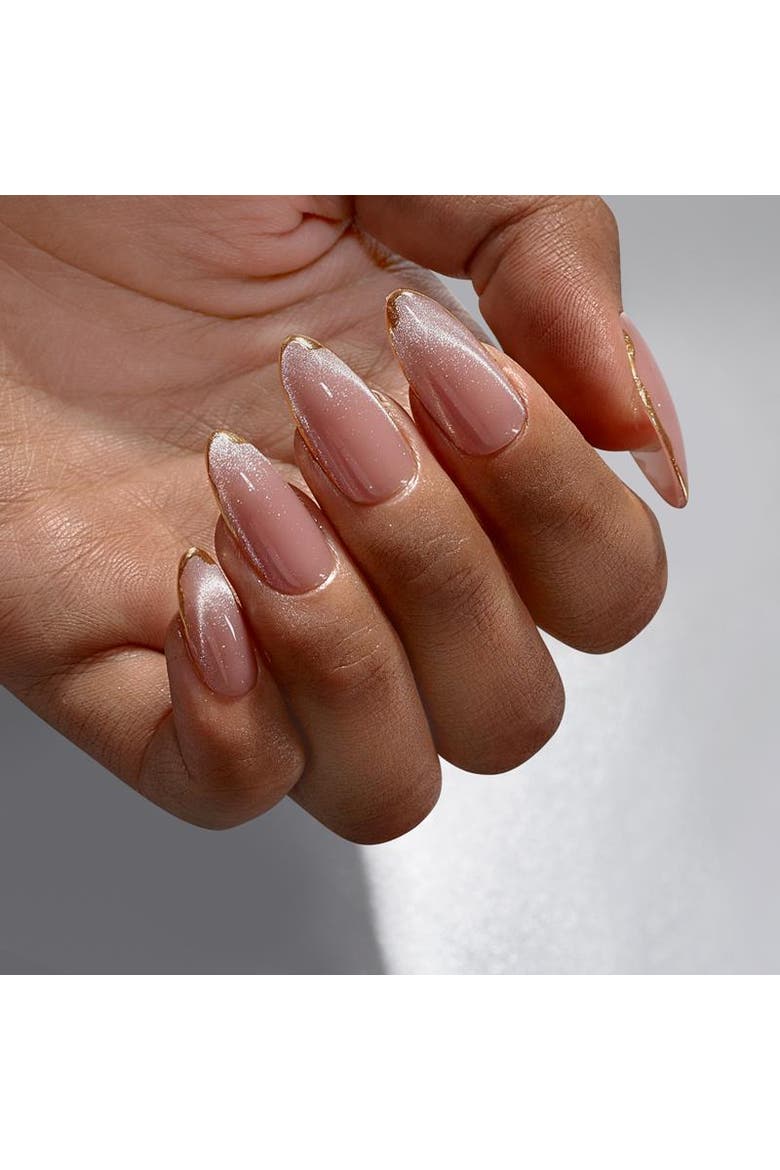 Press-on Nails Almond Nail Set, Alternate, color, Knightshield
