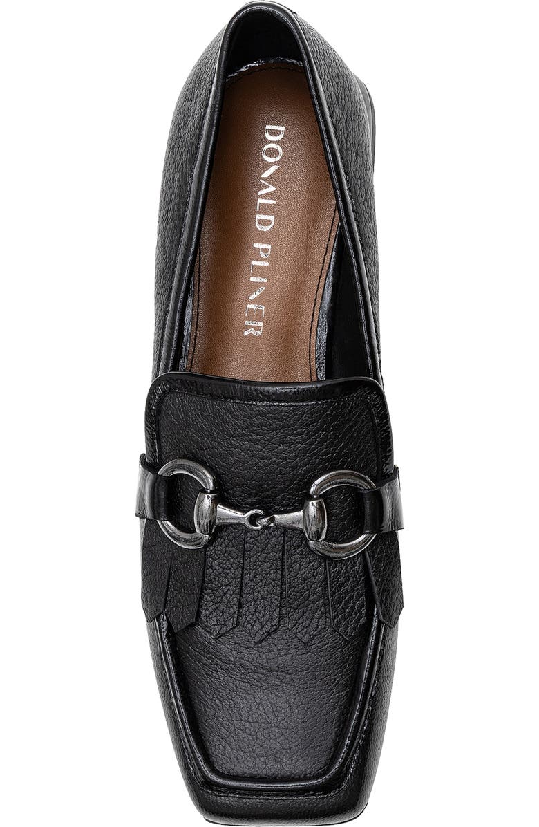 Donald Pliner Kiltie Fringe Square Moc Toe Loafer, Alternate, color,
