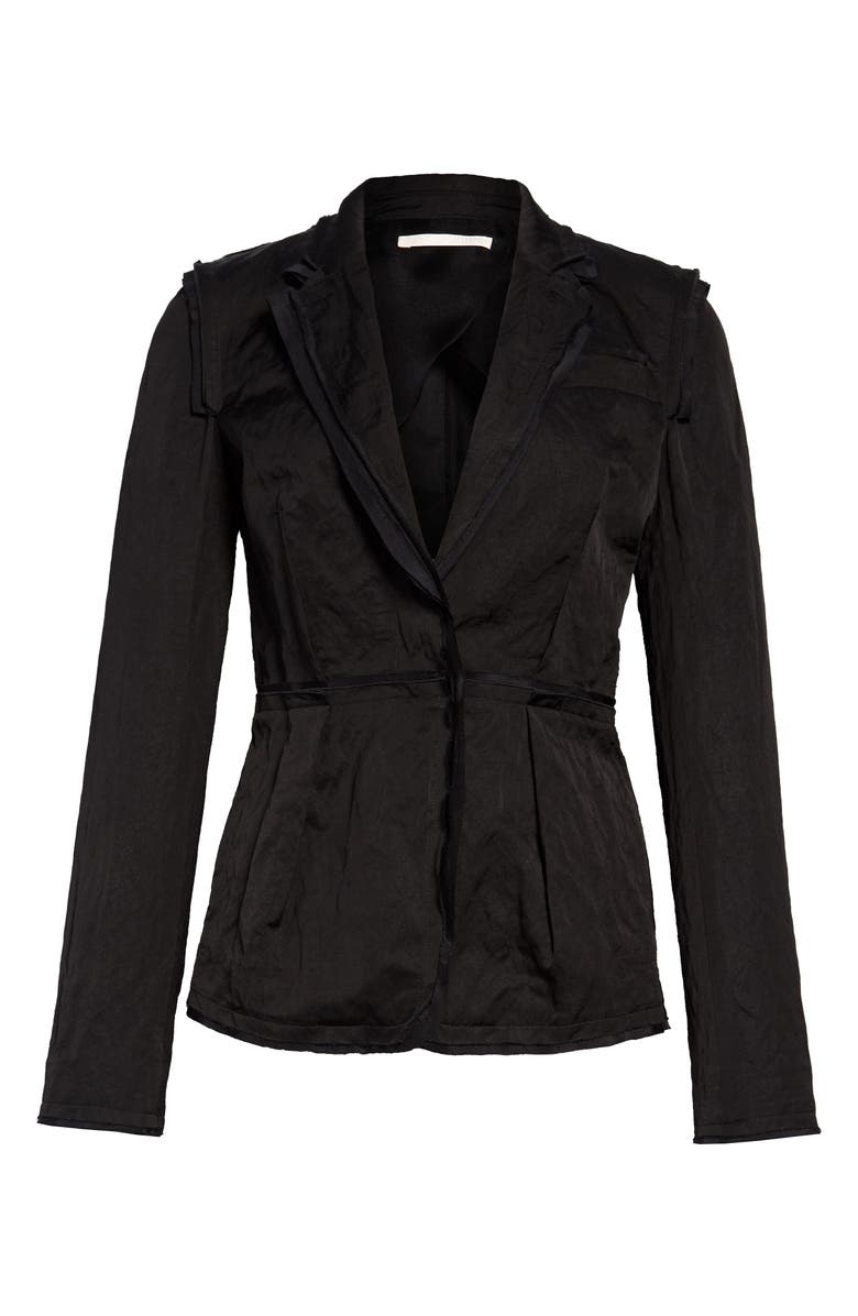 Jason Wu Collection Washed Sateen Jacket, Main, color,