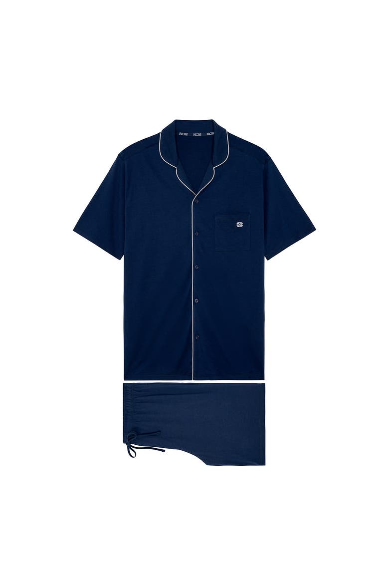 Rafael Short Pajama Set, Main, color, Navy