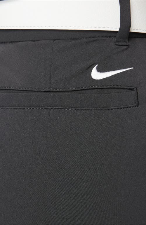 Nike Dri-fit Tour Golf Pants In Black/white