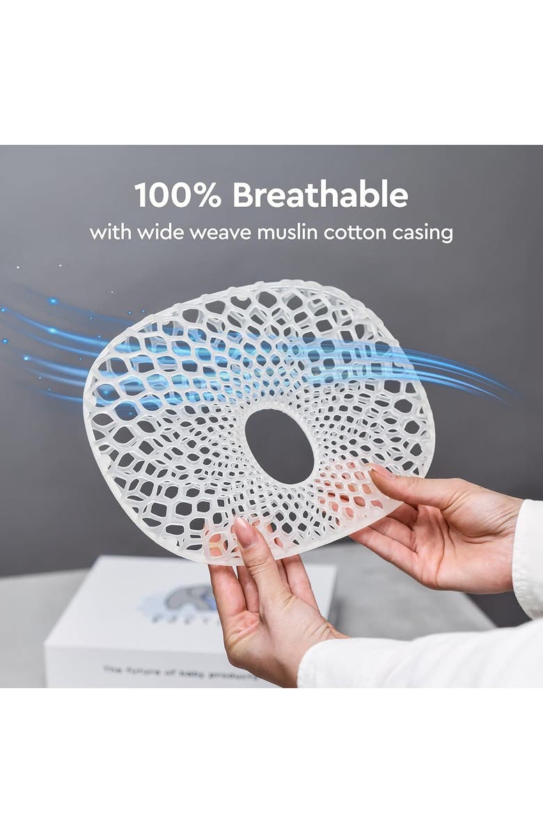 Babyfi Hollow Headrest with Organic Cotton Covers, Alternate, color, 