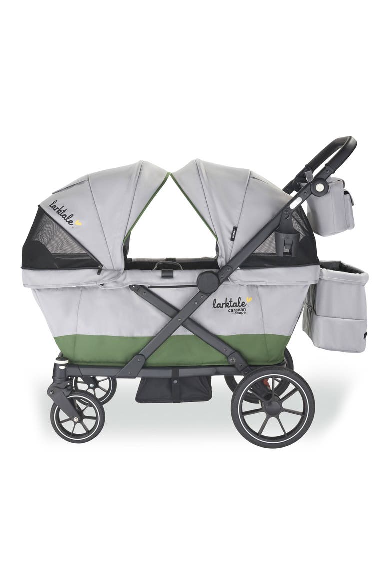 caravan™ coupe QUAD Compact 4-Seat Stroller/Wagon, Main, color, GREY