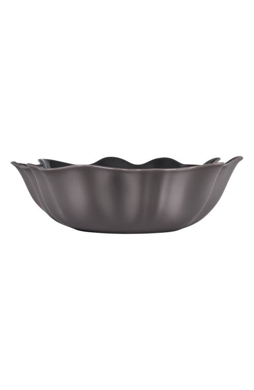 Le Creuset Iris Stoneware Serving Bowl In Oyster