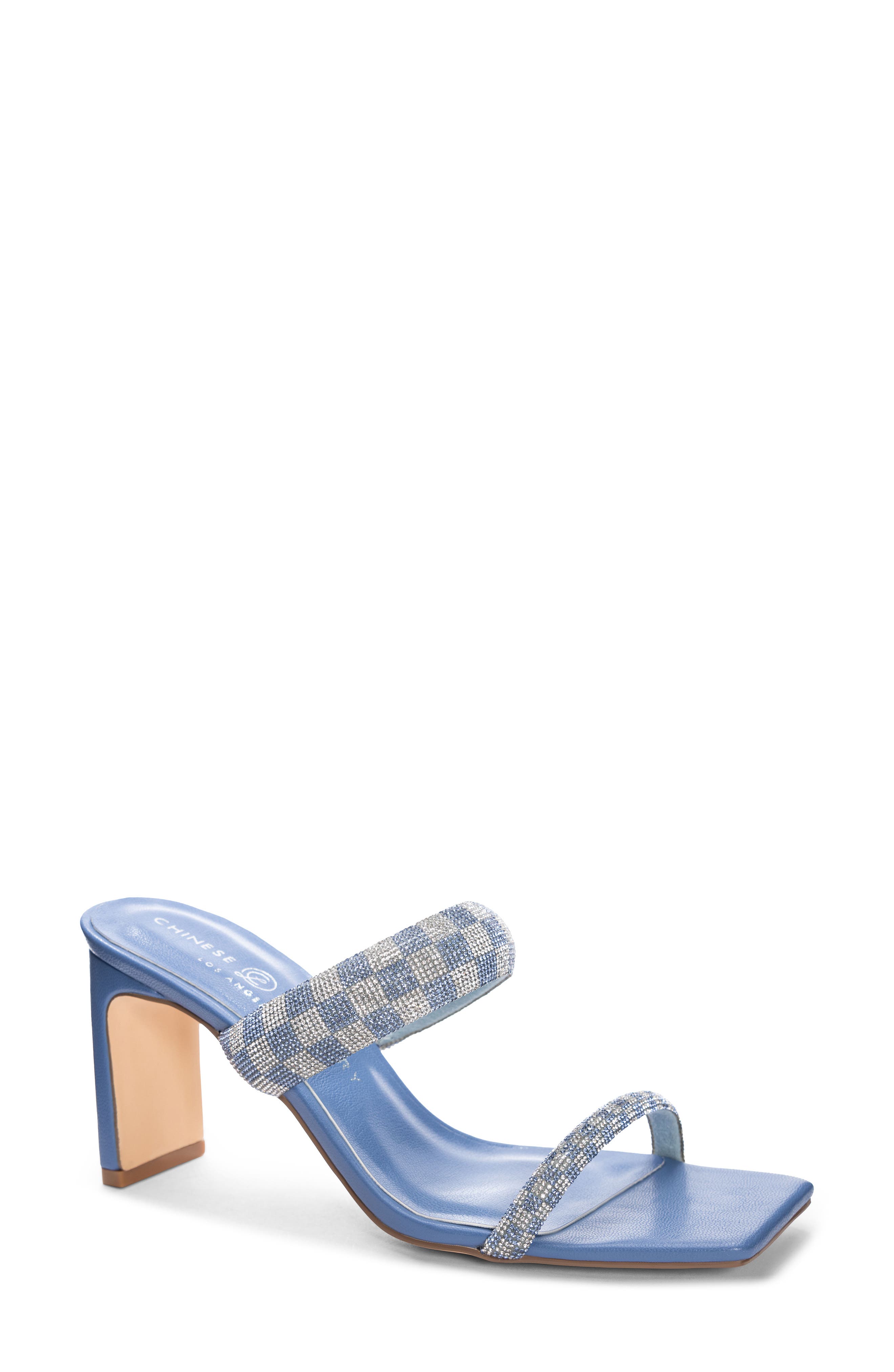 Yessenia Embellished Sandal, Main, color, BLUE
