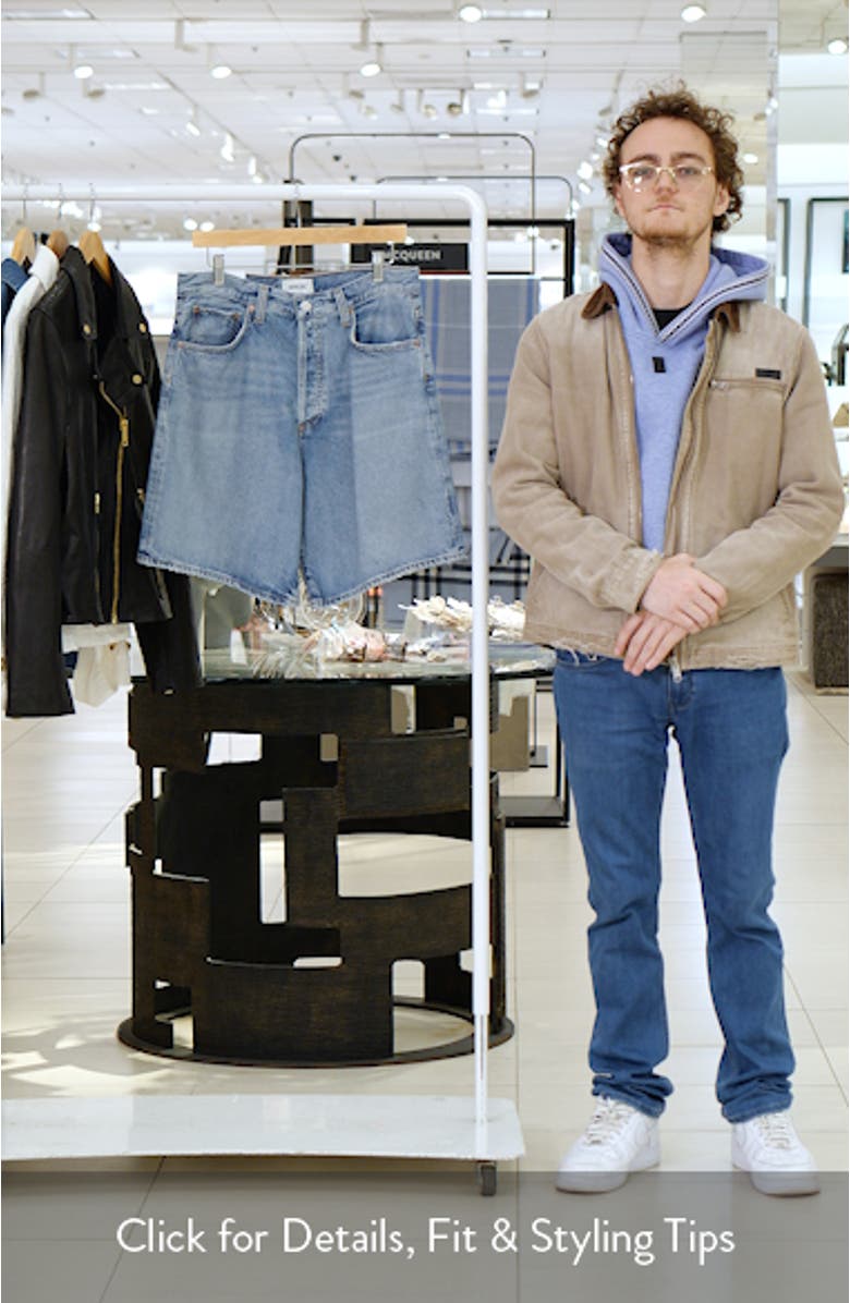 Indra Long Denim Shorts, sales video thumbnail
