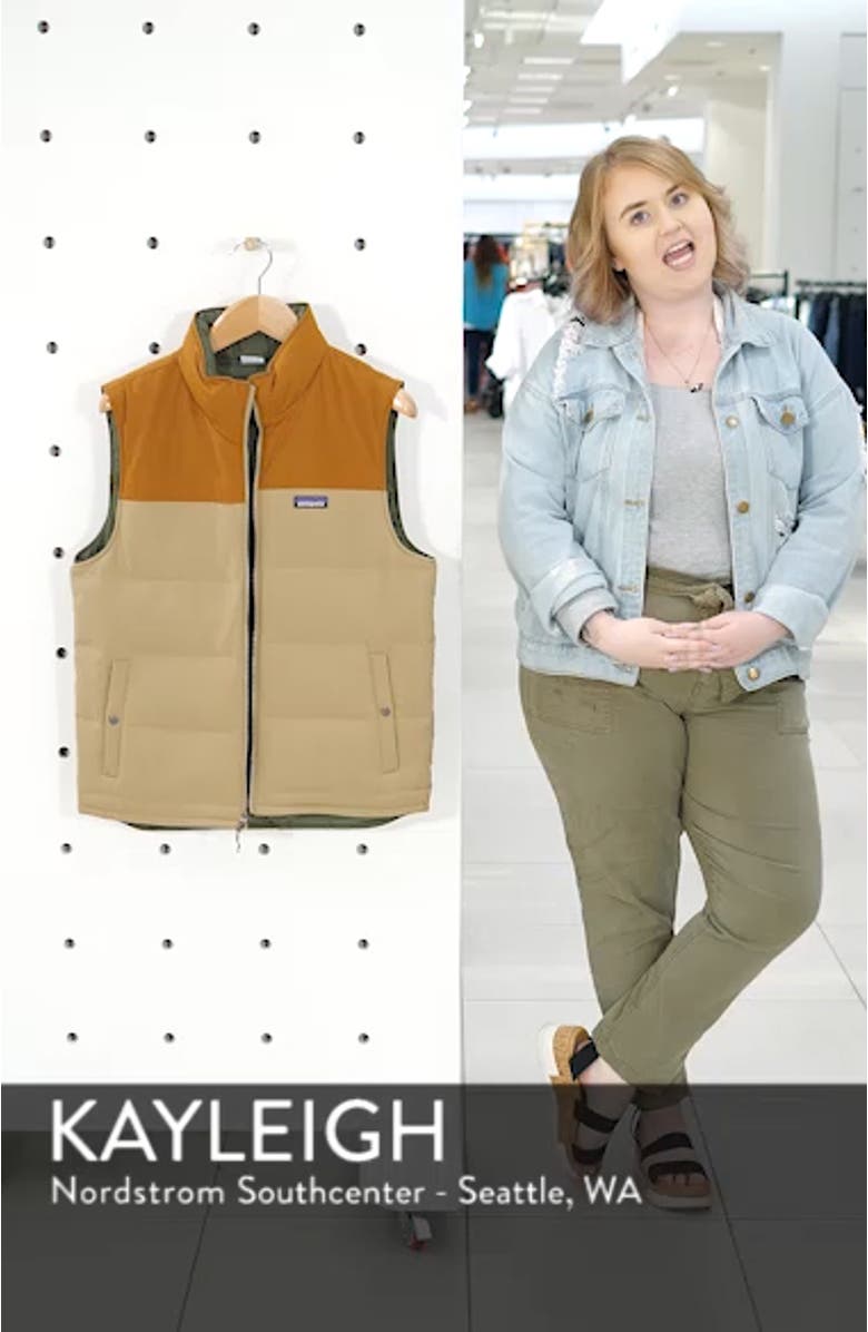 'Bivy' Reversible Down Fill Vest, sales video thumbnail