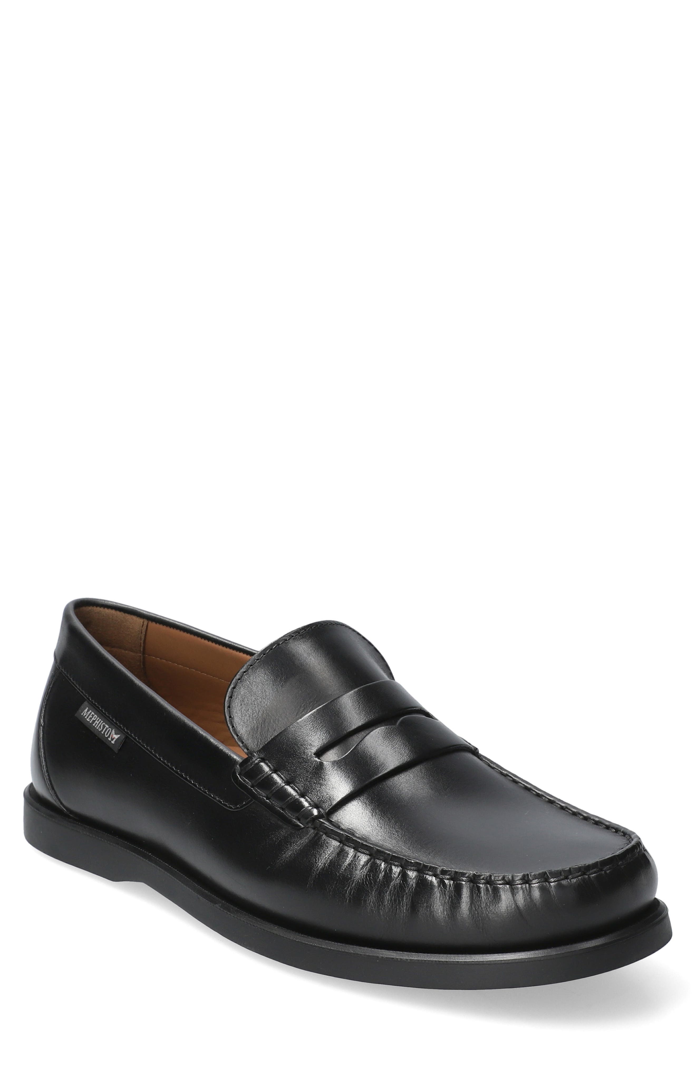 Mephisto Niklas Penny Loafer, Main, color, Black