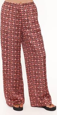 Petal & Pup Lexi Elastic Waist Wide Leg Pants