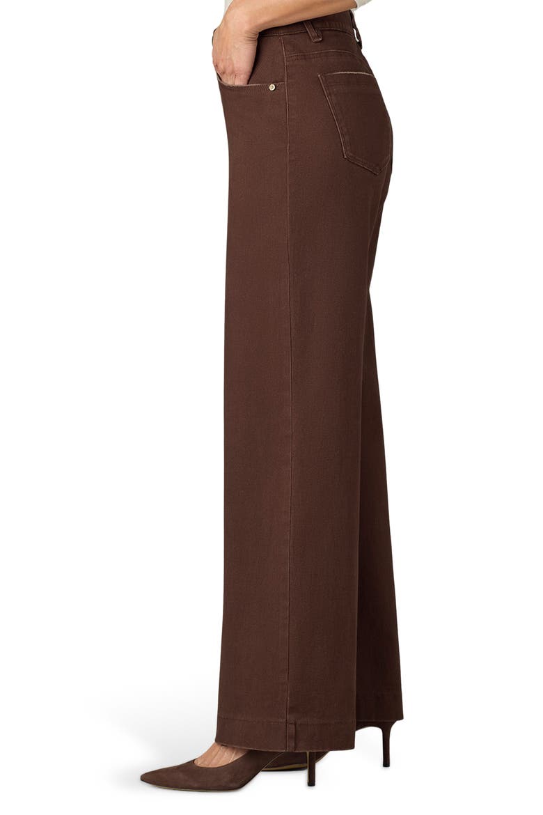 Sam High Waist Wide Leg Jeans, Alternate, color, COLD BREW