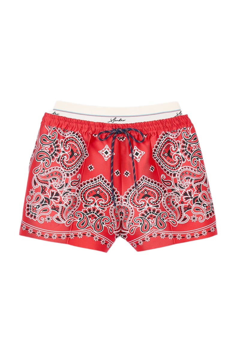 Bandana print shorts (Women) | Nordstrom