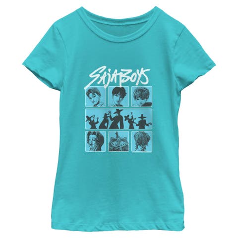 Girl's KPop Demon Hunters Saja Boys Group  Graphic T-Shirt