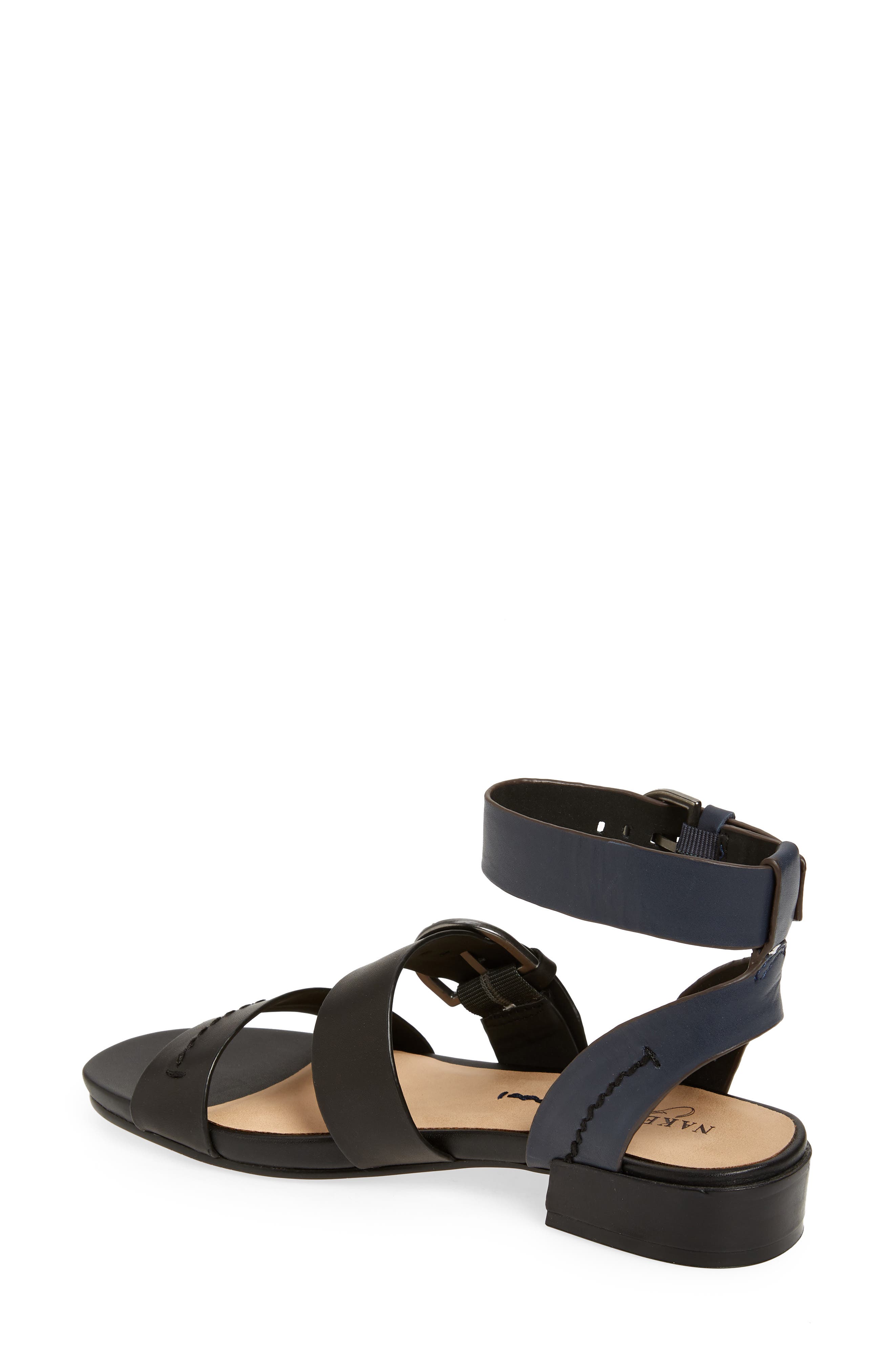 Naked Feet Zeke Ankle Strap Sandal, Alternate, color, 