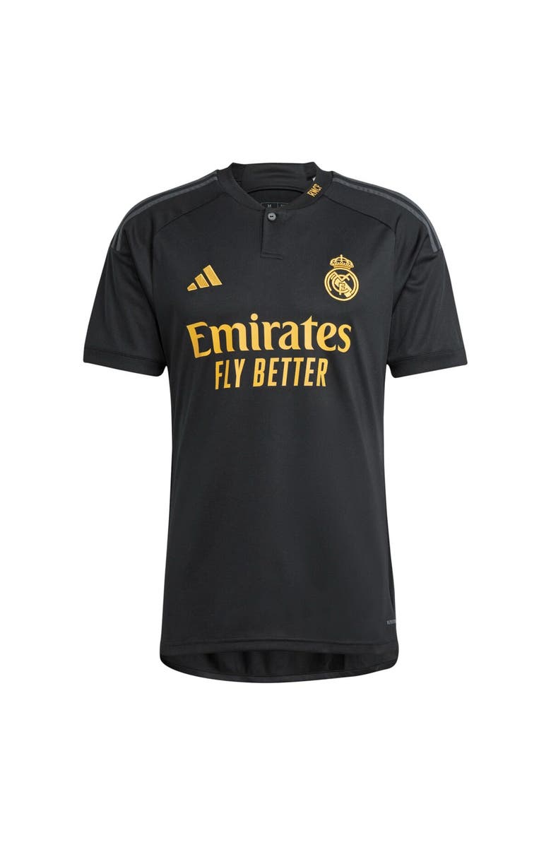 adidas Men's adidas  Black Real Madrid 2023/24 Third Replica Jersey, Alternate, color, 