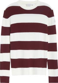 Moncler Rugby Stripe Wool Sweater