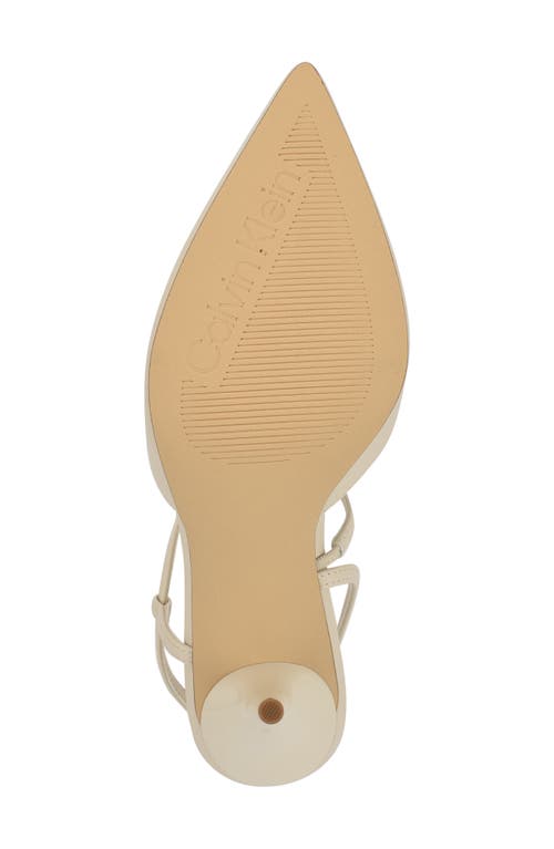 Calvin Klein Cordera Pump In Ivory