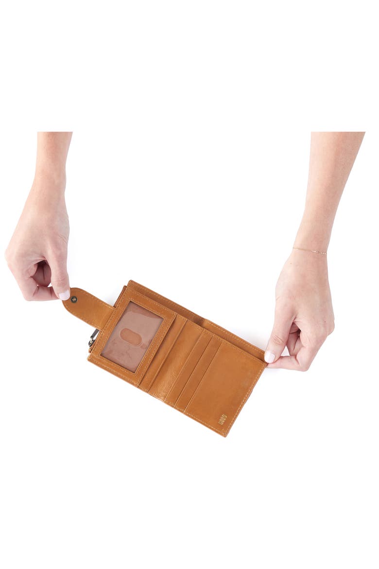 Dunn Leather Compact Wallet, Alternate, color, NATURAL