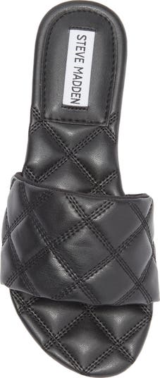 Perrie Quilted Slide Sandal